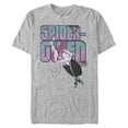 thumbnail image 1 of Men's Marvel Spider-Man: Into the Spider-Verse Spider-Gwen Swing  Graphic Tee Athletic Heather 2X Large, 1 of 4