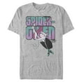 thumbnail image 1 of Men's Marvel Spider-Man: Into the Spider-Verse Spider-Gwen Swing  Graphic Tee Athletic Heather Medium, 1 of 4