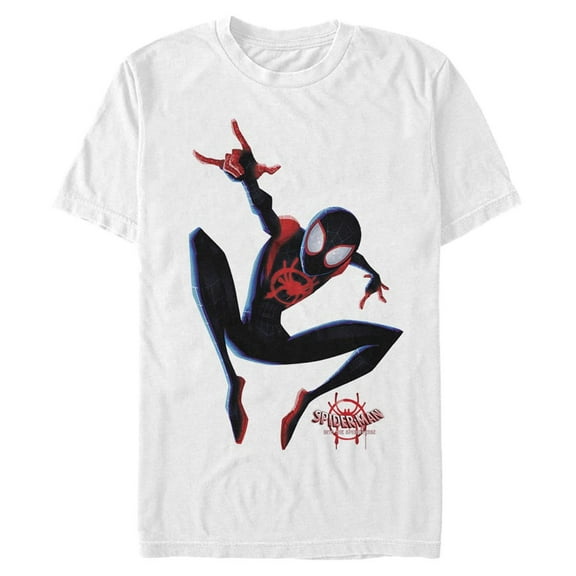 Men's Marvel Spider-Man: Into the Spider-Verse Spider-Ham Flight  Graphic Tee White X Large