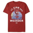 thumbnail image 1 of Men's Marvel Spider-Man: Into the Spider-Verse Spider-Ham Weirder  Graphic Tee Red Large, 1 of 4