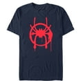 thumbnail image 1 of Men's Marvel Spider-Man: Into the Spider-Verse Symbol Graphic Tee Navy Blue 3X Large, 1 of 9