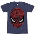 thumbnail image 1 of Men's Marvel Spider-Man Mask  Graphic Tee Navy Blue X Large, 1 of 4