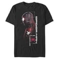 thumbnail image 1 of Men's Marvel Spider-Man: Miles Morales Game Map Graphic Tee Black Medium, 1 of 4