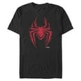 thumbnail image 1 of Men's Marvel Spider-Man: Miles Morales Glitch Logo  Graphic Tee Black Medium, 1 of 4