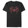 thumbnail image 1 of Men's Marvel Spider-Man: Miles Morales Mask Pattern  Graphic Tee Black 2X Large, 1 of 4