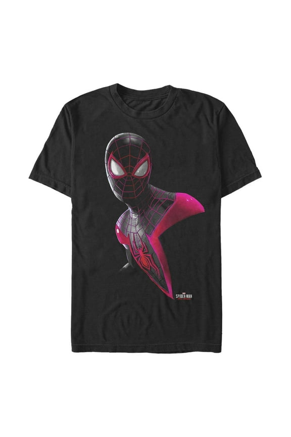 Men's Marvel: Spider-Man: Miles Morales Solo Spidey  Graphic T-Shirt