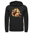 thumbnail image 1 of Men's Marvel Spider-Man: No Way Home Gold Web Shot  Pull Over Hoodie Black 2X Large, 1 of 4