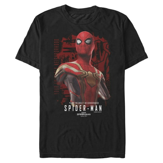 Men's Marvel Spider-Man: No Way Home Hero Shot Graphic Tee Black 3X Large