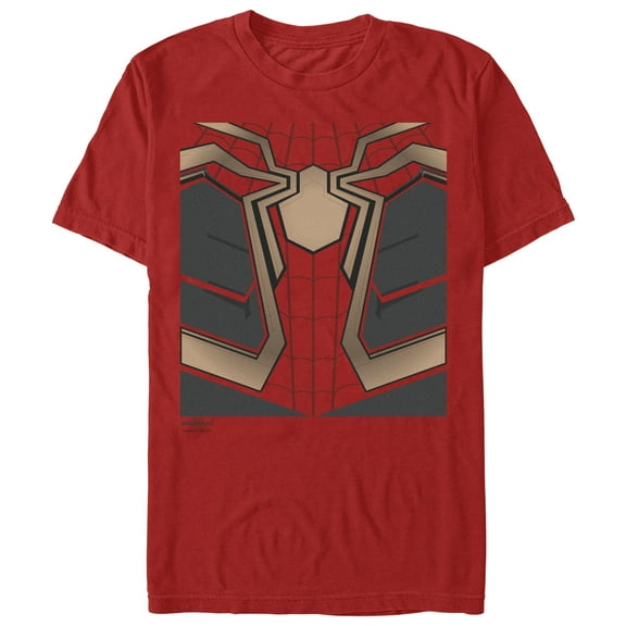 Men's Marvel Spider-Man: No Way Home Iron Suit  Graphic Tee Red Large