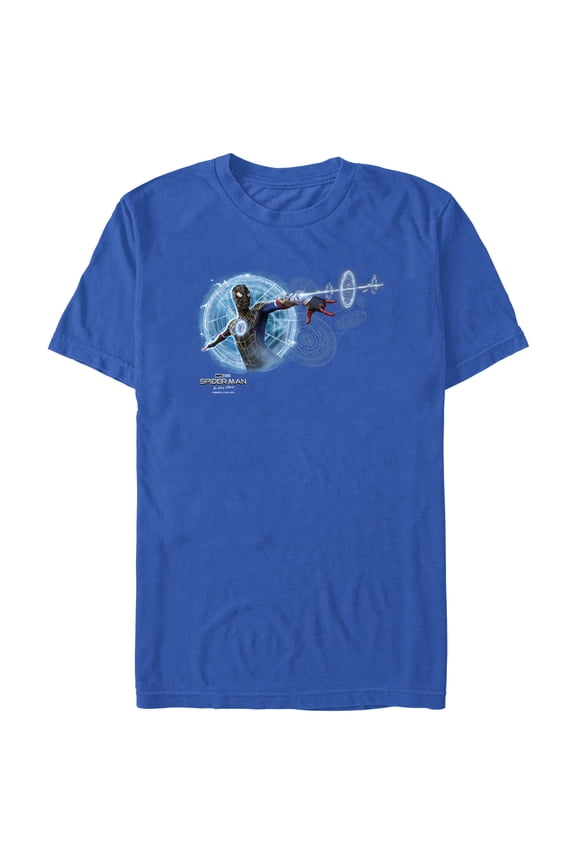 Men's Marvel Spider-Man: No Way Home Magic Web Graphic Tee Royal Blue 3X Large