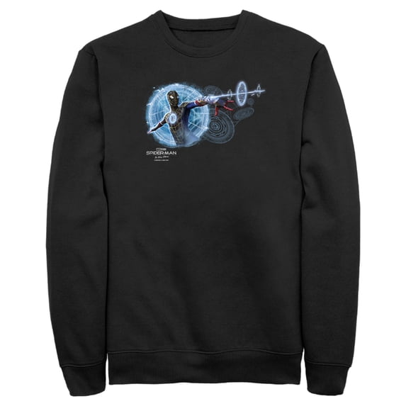 Men's Marvel Spider-Man: No Way Home Magic Web Sweatshirt Black 2X Large