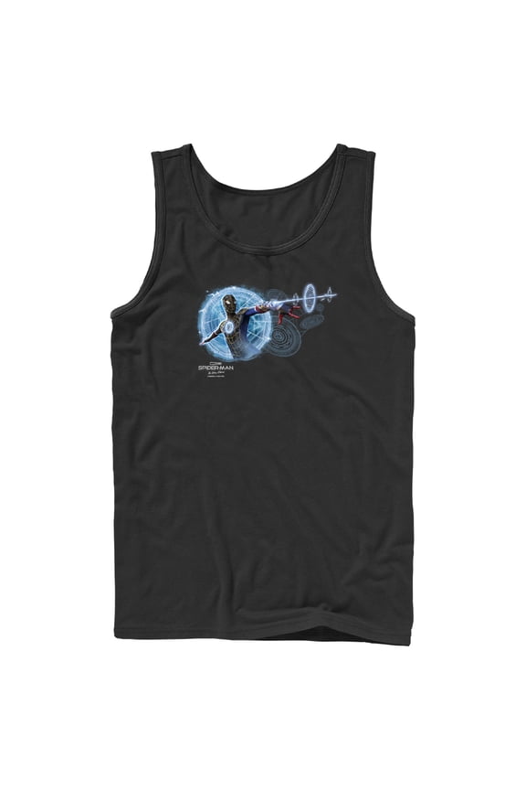 Men's Marvel Spider-Man: No Way Home Magic Web Tank Top Black Small