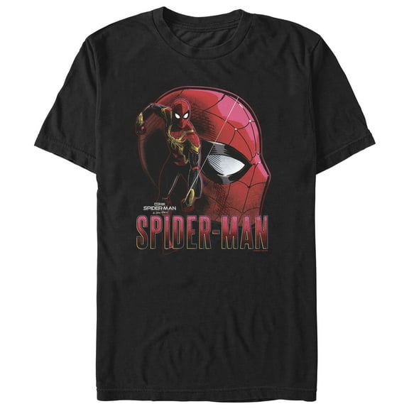 Men's Marvel Spider-Man: No Way Home Profile  Graphic Tee Black Small