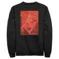 thumbnail image 1 of Men's Marvel Spider-Man: No Way Home Red Poster  Sweatshirt Black 3X Large, 1 of 4