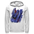 thumbnail image 1 of Men's Marvel Spider-Man: No Way Home Suit Blueprint Panels  Pull Over Hoodie White Medium, 1 of 4