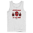 thumbnail image 1 of Men's Marvel Spider-Man: No Way Home The Man  Tank Top White 2X Large, 1 of 4