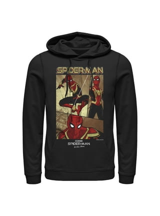 Men's Marvel Spider-Man: No Way Home Spinning Webs Pull Over  Hoodie - Black - Small : Clothing, Shoes & Jewelry