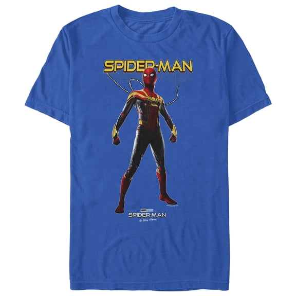 Men's Marvel Spider-Man: No Way Home Web Hero Graphic Tee Royal Blue Large
