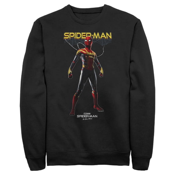 Men's Marvel Spider-Man: No Way Home Web Hero Sweatshirt Black 2X Large