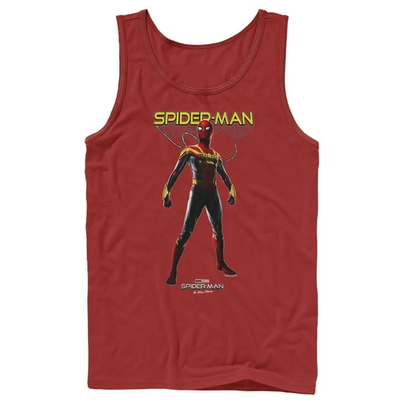Men's Marvel Spider-Man: No Way Home Web Hero Tank Top Red Small