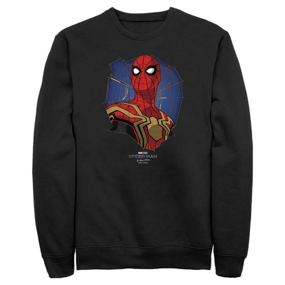 Men's Marvel Spider-Man: No Way Home Web of a Hero Sweatshirt Black 3X Large