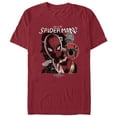 thumbnail image 1 of Men's Marvel Spider-Man: No Way Home Who is the Spider-Man  Graphic Tee Cardinal X Large, 1 of 5