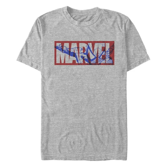 Men's Marvel Spider-Man Outline Logo  Graphic T-Shirt