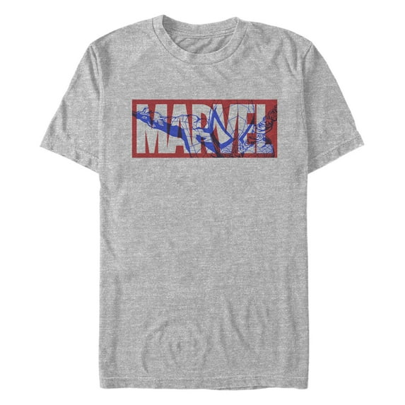 Men's Marvel Spider-Man Outline Logo Graphic T-Shirt