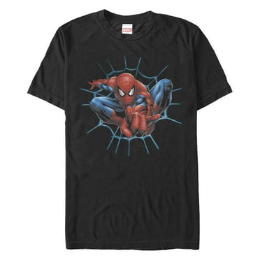 Men's Marvel Spider-Man Pose Web  Graphic T-Shirt