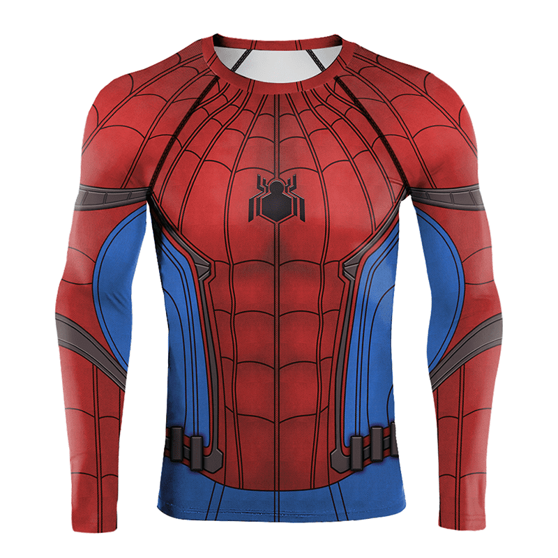 Spiderman fitness shirt 2025