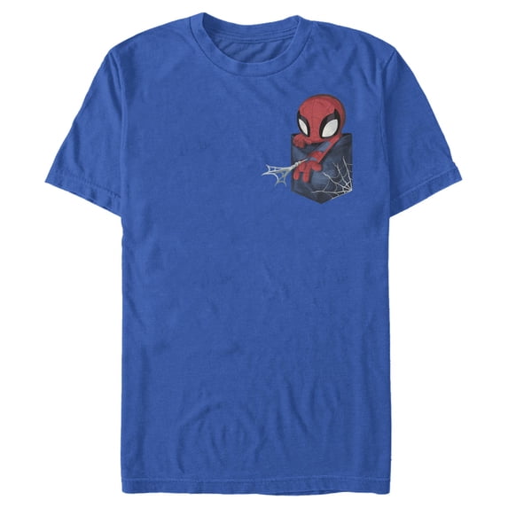 Men's Marvel Spider-Man Tiny Pocket Graphic T-Shirt