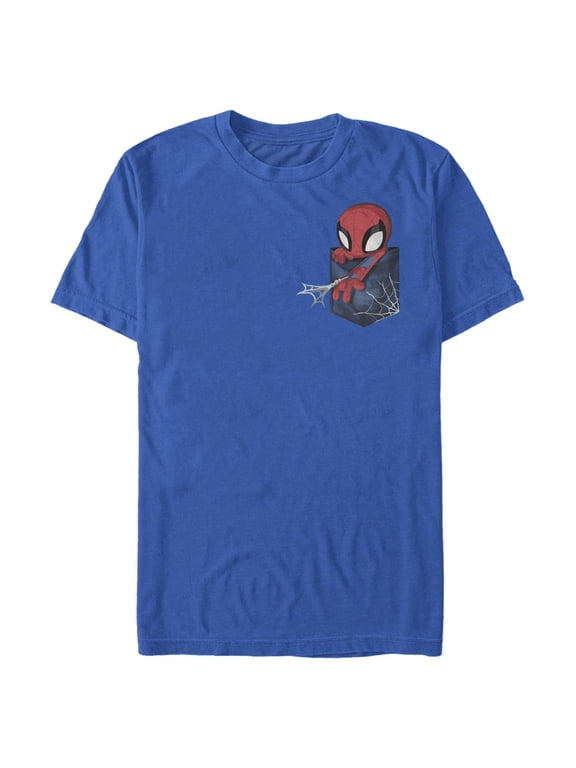 Men's Marvel Spider-Man Tiny Pocket Graphic T-Shirt