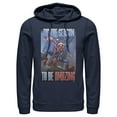 thumbnail image 1 of Men's Marvel Spider-Man 'Tis The Season To Be Amazing  Pull Over Hoodie Navy Blue X Large, 1 of 3