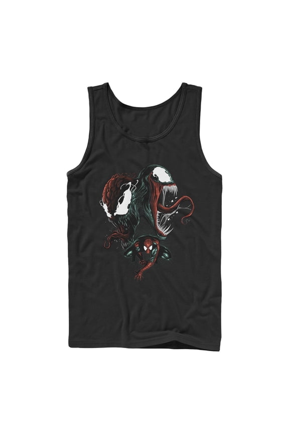 Men's Marvel: Spider-Man Venom Alien Symbiote Duo Tank Top