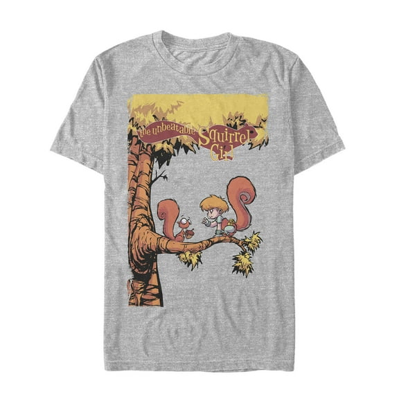 Men's Marvel Squirrel Girl in High Places  Graphic Tee Athletic Heather Large