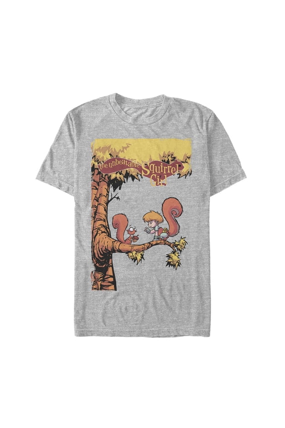 Men's Marvel Squirrel Girl in High Places  Graphic Tee Athletic Heather Large