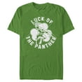 thumbnail image 1 of Men's Marvel St. Patrick's Day Black Panther Luck  Graphic Tee Kelly Green / Luck Of Panther Medium, 1 of 5