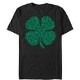 thumbnail image 1 of Men's Marvel St. Patrick's Day Hero Icon Clover  Graphic Tee Black Large, 1 of 4