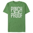 thumbnail image 1 of Men's Marvel St. Patrick's Day Spider-Man Pinch Proof  Graphic Tee Kelly Heather Large, 1 of 4