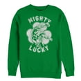 thumbnail image 1 of Men's Marvel St. Patrick's Day Thor Mighty Lucky Clover  Sweatshirt Kelly Green 2X Large, 1 of 3