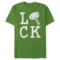 thumbnail image 1 of Men's Marvel St. Patrick's Day Thor's Hammer Is Lucky  Graphic Tee Kelly Green 2X Large, 1 of 5