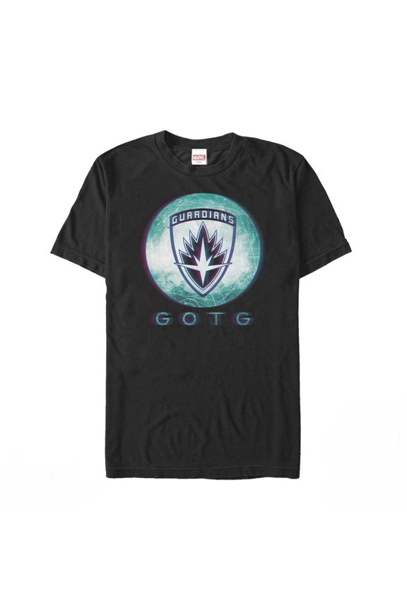 Men's Marvel Star Symbol Graphic Tee Black Small