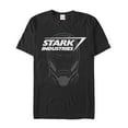 thumbnail image 1 of Men's Marvel Stark Industries Iron Man Logo Graphic Tee Black Small, 1 of 4