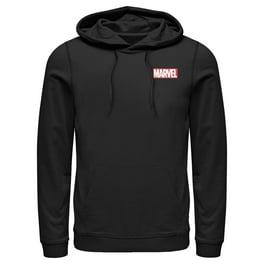 Men s Marvel Punisher Skull Logo Pull Over Hoodie Black X Large Walmart