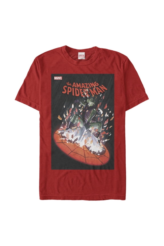 Mens Marvel Goblin Shatter T Shirt
