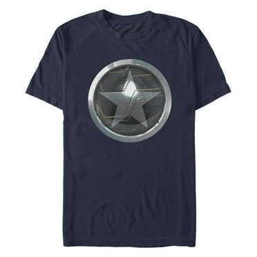 Men's Marvel: The Falcon and the Winder Soldier Bucky Logo  Graphic T-Shirt