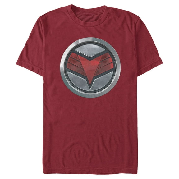Men's Marvel The Falcon and the Winter Soldier Falcon Logo  Graphic Tee Cardinal Medium