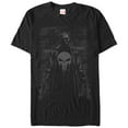 thumbnail image 1 of Men's Marvel The Punisher Smoking Guns  Graphic Tee Black 5X Large, 1 of 4