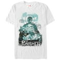 thumbnail image 1 of Men's Marvel The Punisher Target  Graphic Tee White Small, 1 of 4