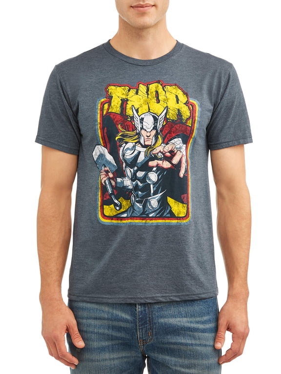 Men's Marvel "Thor Frame" Graphic Tee, Available up to size 3XL